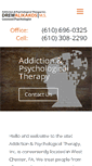 Mobile Screenshot of addictionandpsychologicaltherapy.com